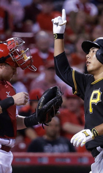 Pirates beat Reds 5-4 in game full of plunkings, ejections
